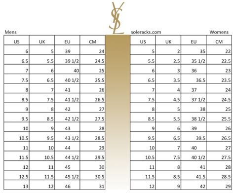 ysl belt sizing|ysl shoe size guide.